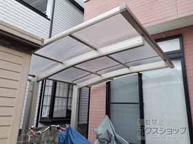 のサイクルポート・駐輪場 アリュースミニ 積雪〜20cm対応 施工例