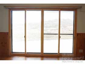 の二重窓（内窓） インプラス 引違い窓 4枚建 施工例