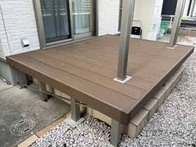のウッドデッキ マージウッドデッキ 施工例