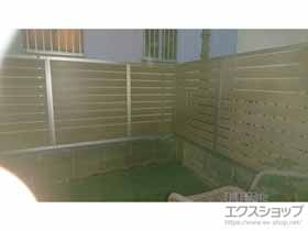 のフェンス・柵 モクハイフェンス　フリーポールタイプ 施工例