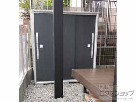 の物置・屋外倉庫 エスモ 一般型 1500×537×1614 ESF-1505D-WE 施工例