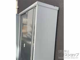 の物置・屋外倉庫 シンプリー 一般型 1320×515×1903 MJX-135E-CG 施工例