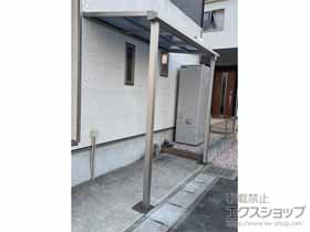 のテラス屋根 ソラリア F型 テラスタイプ 単体 積雪〜20cm対応 施工例