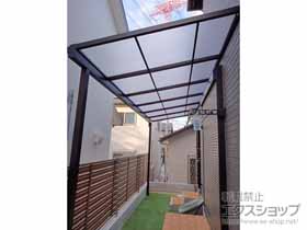 のテラス屋根 ソラリア F型 テラスタイプ 単体 積雪〜20cm対応 施工例