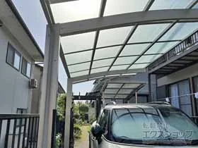 YKKAPのカーポート アリュース　積雪～20cm対応 施工例