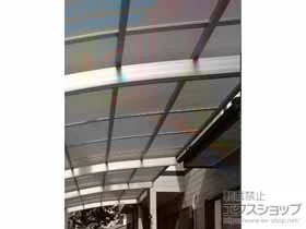 YKKAPのカーポート アリュース 縦連棟 積雪〜20cm対応 施工例