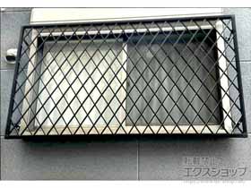 の面格子・窓格子 アルミ面格子 ヒシクロス 施工例
