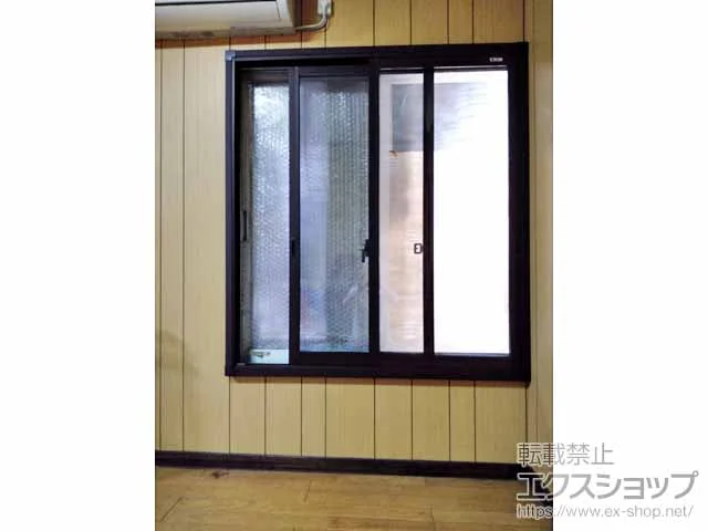 LIXIL リクシル(トステム)の内窓（二重窓・二重サッシ） インプラス 引違い窓 2枚建 施工例