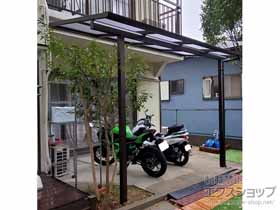 のテラス屋根 プレシオステラスII F型 テラスタイプ 単体 積雪〜20cm対応 施工例