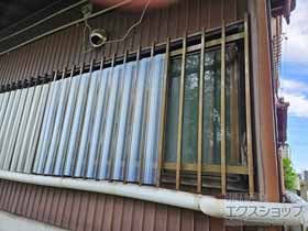 の面格子・窓格子 アルミ面格子 A型 施工例
