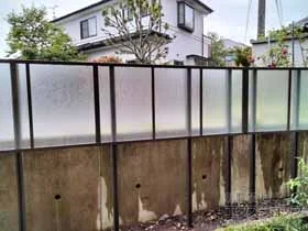 LIXIL ���N�V��(TOEX)�̃t�F���X�E��E�� �t�F���XAB YT1�^ �̌��p�l�� �A���~���i���g�p�i�p�l��1�i�j �{�H��