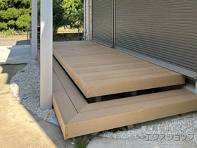 のウッドデッキ 樹ら楽ステージ 施工例