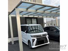 のカーポート エフルージュ ツイン FIRST 積雪〜20cm対応 施工例