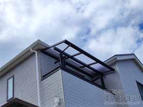 のバルコニー・ベランダ屋根 ソラリア F型 屋根タイプ 単体 積雪〜20cm対応 施工例