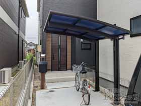 のサイクルポート・駐輪場 プレシオスポート ミニ 積雪〜20cm対応 施工例