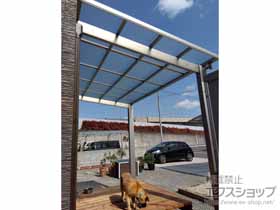 のテラス屋根 レセパ Lタイプ 独立タイプ 積雪〜20cm対応 施工例