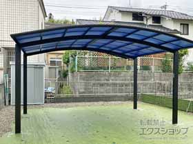 のカーポート プレシオスポート ワイド 積雪〜20cm対応 施工例