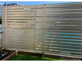 YKKAP�̃t�F���X�E��E�� �V���v���I�t�F���XSY1F�^ �����ډB�� 2�i�x�� �������ėp �{�H��