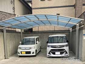 のカーポート アリュース ツイン　積雪〜20cm対応 施工例