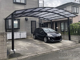 のカーポート アリュース ツイン　積雪〜20cm対応 施工例