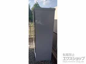 の物置・屋外倉庫 シンプリー 一般型 2160×615×1903 MJX-216E-P-EB 施工例