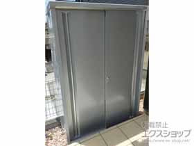 の物置・屋外倉庫 シンプリー 一般型 1320×615×1903　MJX-136EP MJX-136EP-PS 施工例