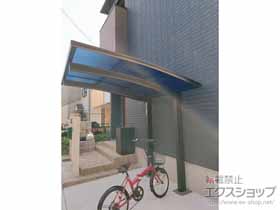 のサイクルポート・駐輪場 プレシオスポート ミニ 積雪〜20cm対応 施工例