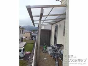 のテラス屋根 ソラリア F型 テラスタイプ 単体 積雪〜20cm対応 施工例