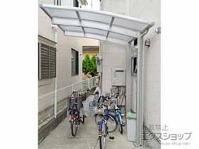 のサイクルポート・駐輪場 アリュースミニ 積雪〜20cm対応 施工例