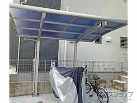 のサイクルポート・駐輪場 プレシオスポート ミニ 積雪〜20cm対応 施工例
