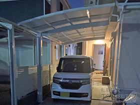 のカーポート アリュース　積雪〜20cm対応 施工例