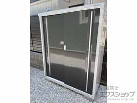 の物置・屋外倉庫 シンプリー 一般型 1320×615×1603（MJX-136D-P） MJX-136D-P-EB 施工例