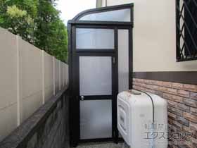 のストックヤード スピーネストックヤードR型 パネルタイプ ヤード仕様 積雪〜20?対応 施工例