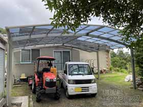 のカーポート アリュース トリプル　積雪〜20cm対応 施工例