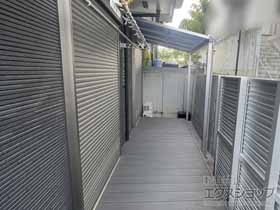 のテラス屋根 ソラリア F型 テラスタイプ 単体 積雪〜20cm対応 施工例