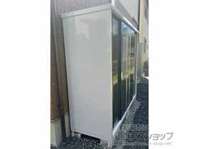 の物置・屋外倉庫 シンプリー 一般型 2160×755×1903 MJX-217E-P-EB 施工例