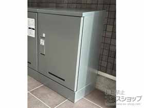 の機能門柱・ポスト 宅配ボックスRusuPo SHARE 集合住宅向け KD1-31CS 施工例