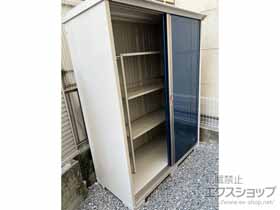 の物置・屋外倉庫 グランプレステージジャンプ 1695×750×2100（GP-177H-T） GP-177H-T-DB 施工例