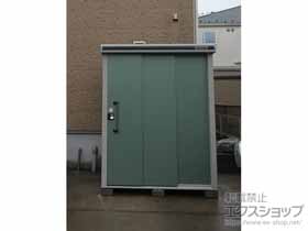 の物置・屋外倉庫 エルモ 一般型 1870×1170×2361 LMD-1811H-EG　 施工例