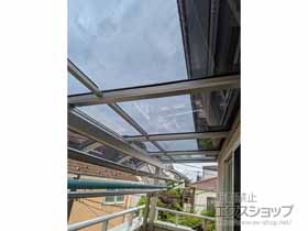 のバルコニー・ベランダ屋根 ソラリア R型 屋根タイプ 単体 積雪〜20cm対応 施工例