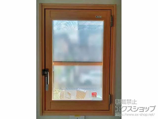 LIXIL リクシル(トステム)の内窓（二重窓・二重サッシ） インプラス 開き窓 外観左吊元 施工例