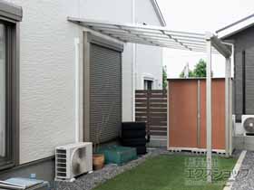 のテラス屋根 ソラリア F型 テラスタイプ 単体 積雪〜20cm対応 施工例