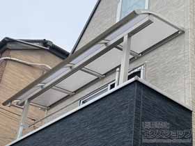 のバルコニー・ベランダ屋根 プレシオステラスII R型 屋根タイプ 単体 積雪〜20cm対応 施工例