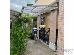 YKKAPのサイクルポート アリュースミニ 積雪〜20cm対応 施工例