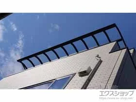 YKKAPのバルコニー屋根 ソラリア R型 1500 屋根タイプ 単体 積雪～50cm対応 施工例