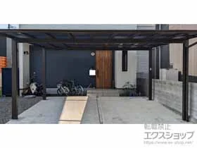 Value Selectのカーポート ソリッドポート ワイド 積雪〜20cm対応 施工例