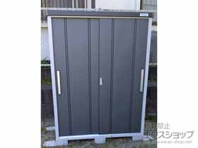 の物置・屋外倉庫 クール 一般型 1500×900×1947（EC-1590） EC-1590-GK 施工例