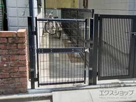 ハイグリッド門扉N8型 片開きの施工例一覧 | 門扉ならエクスショップ