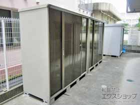 の物置・屋外倉庫 グランプレステージジャンプ 2247×900×2100 GP-229H-F-CB 施工例