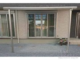 YKKAPのテラス屋根 ソラリア F型 テラスタイプ 単体 積雪～20cm対応 施工例